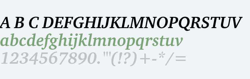 CharterITC Bold Italic