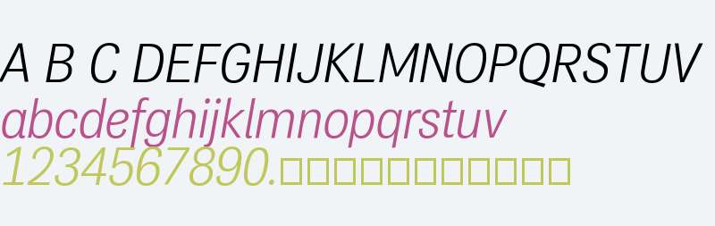 PF Das Grotesk Pro Light