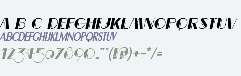 Banco Italic