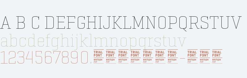 Geogrotesque Slab TRIAL Th
