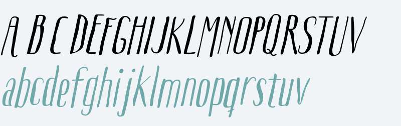 Boho Sans W00 Italic