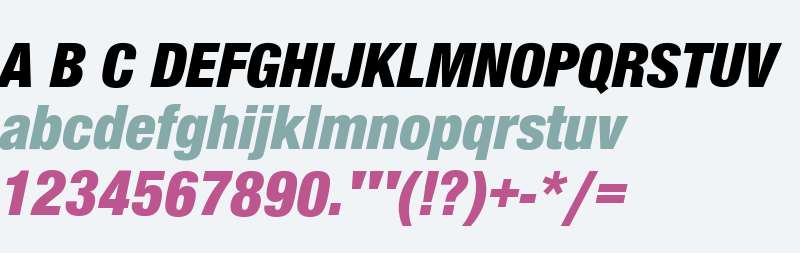 Suiza Condensed DEMO Black