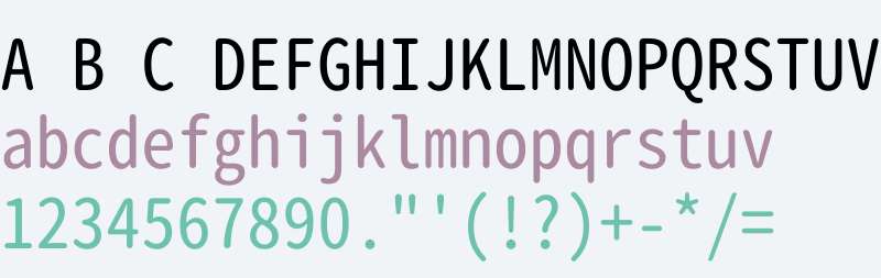 Gen Jyuu Gothic Monospace Regular