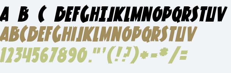 Knuckle Sandwich Classic Italic