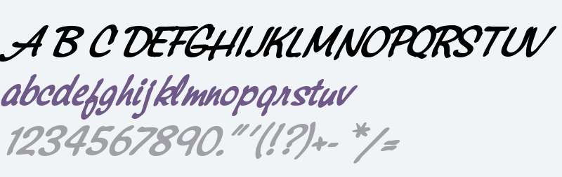 Montauk W01 Bold Italic