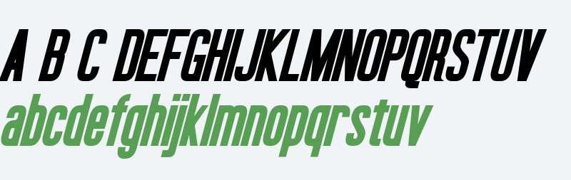 Okuda Bold Italic