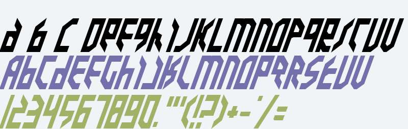 Valkyrie Bold Italic V2