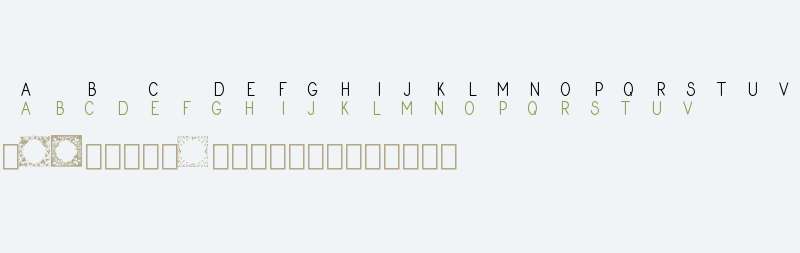 Square Monogram Frames