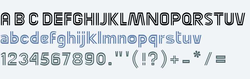 abdo master outline Fonts Free Download - OnlineWebFonts.COM