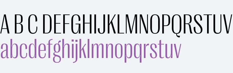 PP Right Gothic Narrow Light