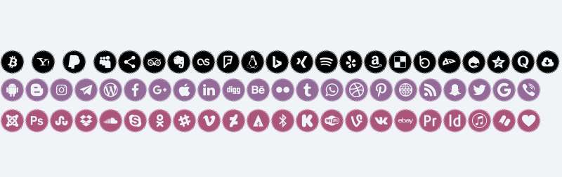 Icons Social Media 15