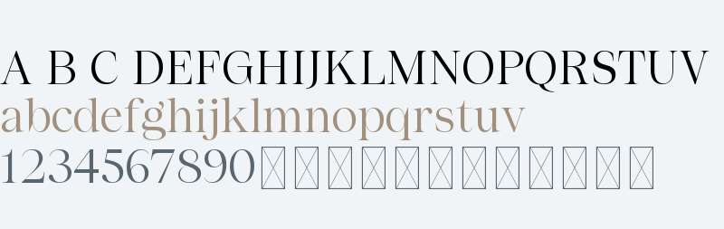 Residenz Serif Trial Regular Large