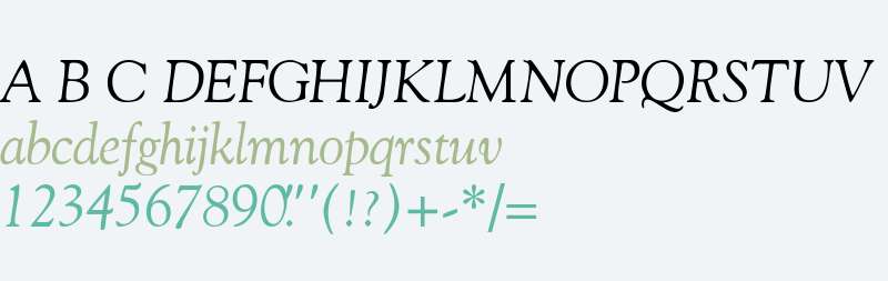 GoliathDB Italic