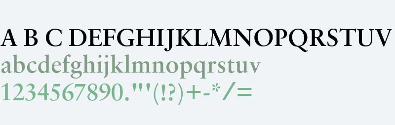 Sabon MT Std Semibold