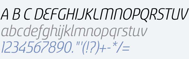 Sancoale W01 Light Italic