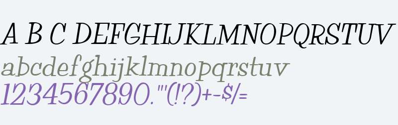 Happy W01 Italic