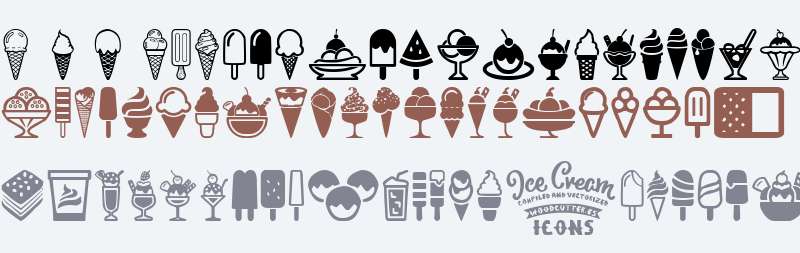 Ice Cream Icons