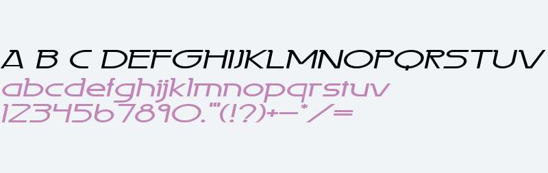 Persia Extended Italic