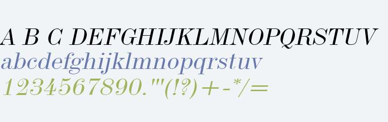 Indy 17 Wide Italic