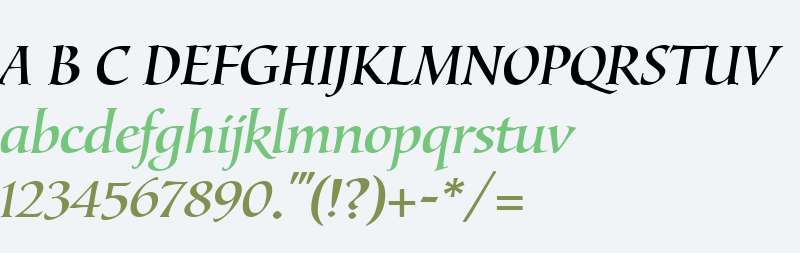 Lorenzo W01 Italic