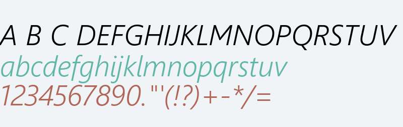 Segoe UI Semilight Italic