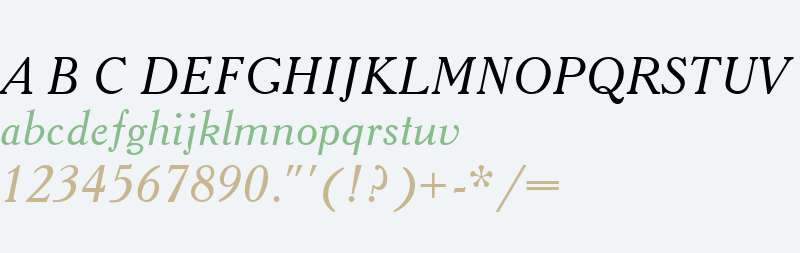 Academy Italic W01 Regular