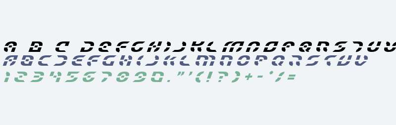 Starfighter Title Italic