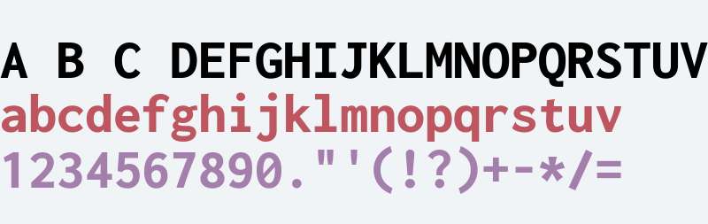 Inconsolata ExtraBold