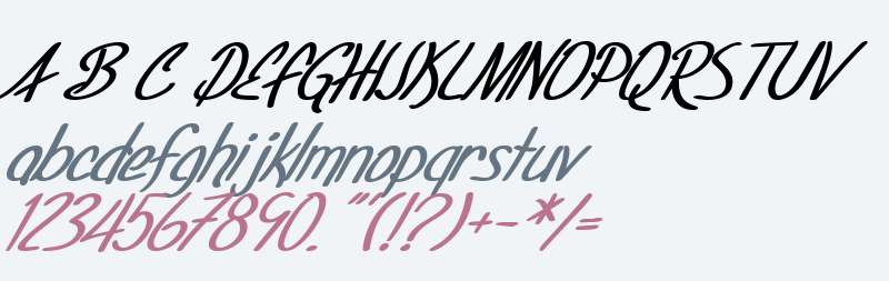 SF Foxboro Script Bold Italic V1