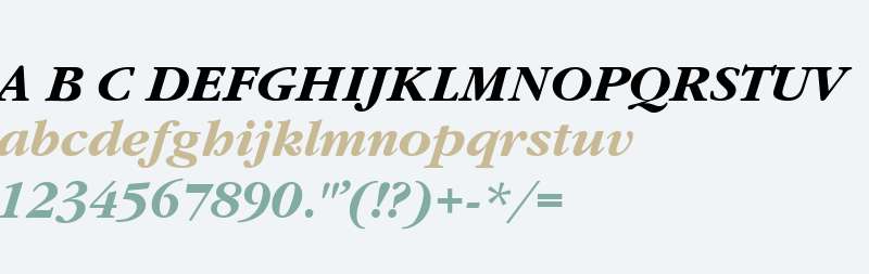 Gatineau Bold Italic