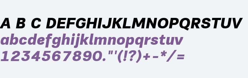 PF Encore Sans W01 Black It