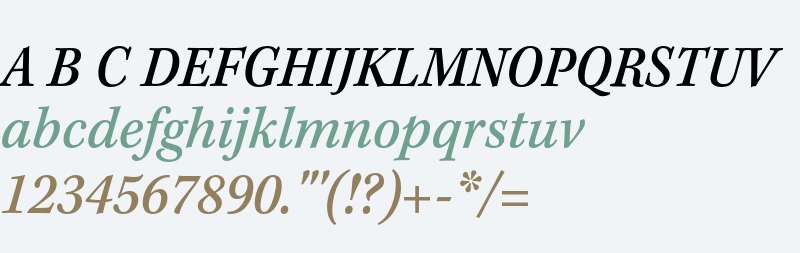 Kepler Std Medium Semicondensed Italic Caption