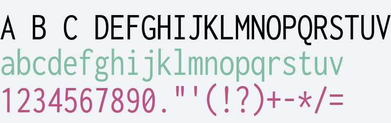 Inconsolata Condensed Regular
