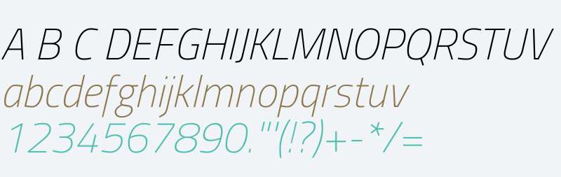 Titillium WebThin Italic V2