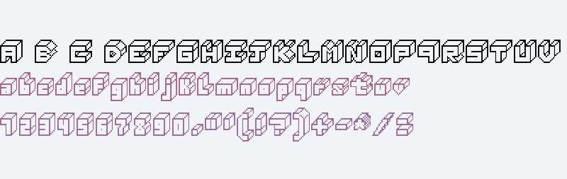 3D Thirteen Pixel Fonts Regular