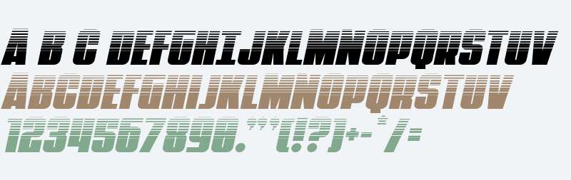 Punch Halftone Italic