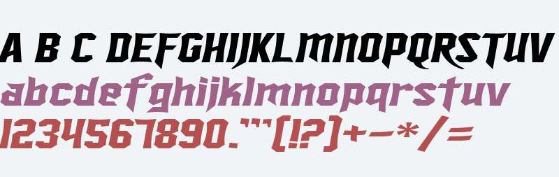 SF Ironsides Extended Italic V1 V1