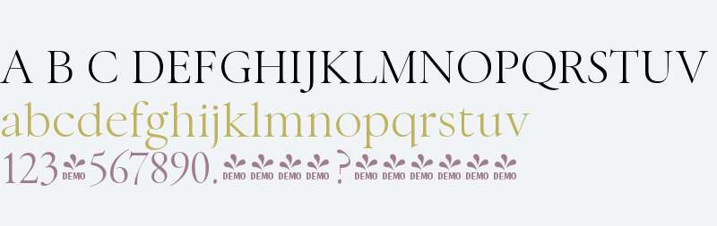 FSP DEMO - ATBSerif Rg