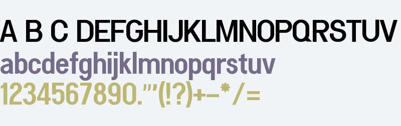 Kernl Grotesk Condensed Bold