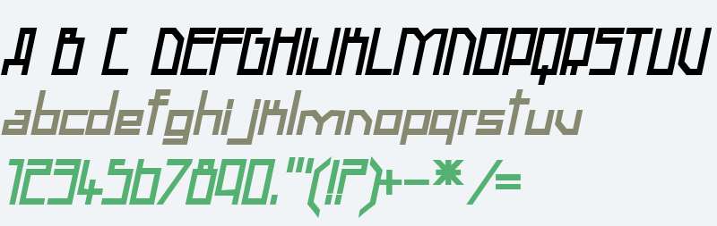 Braque Bold Italic