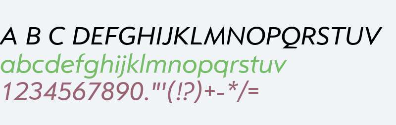Opel Sans Italic