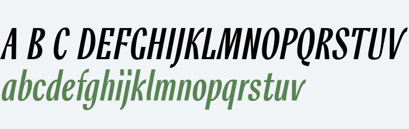 Rossika W01 Regular Italic