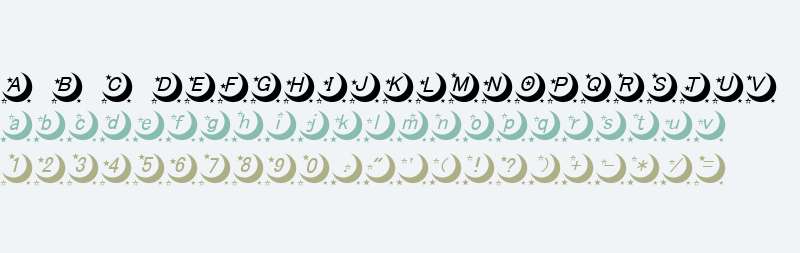 moon font