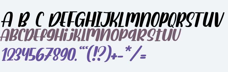 Baimbo Italic