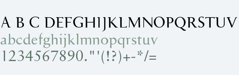SerifSansRoman