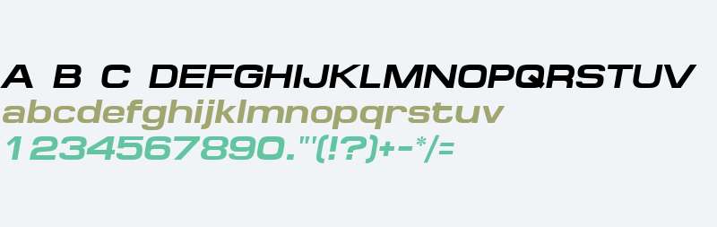 Minima Expanded SSi Bold Italic