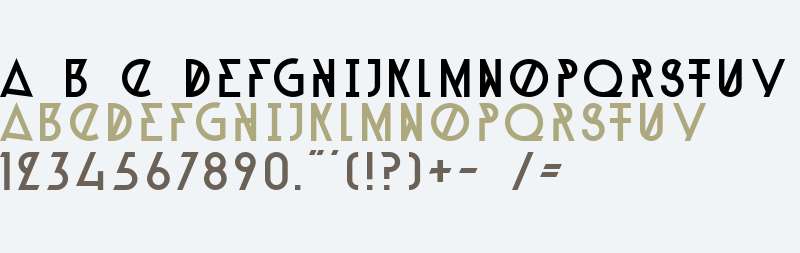 Alpine Typeface A1 Regular