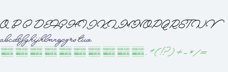 Melay Script PERSONAL USE