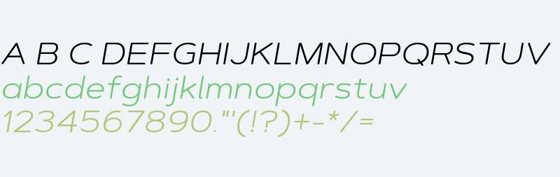 Artegra Soft Extended Light Italic