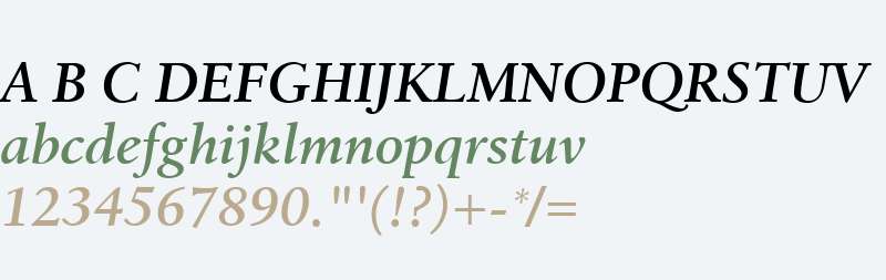 Birka W01 SemiboldItalic